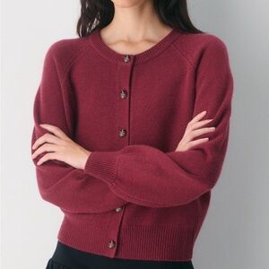 Aritzia London Wool Cashmere Cardigan